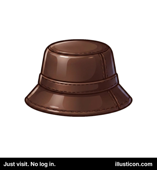 Mũ Tai Bèo Màu Nâu