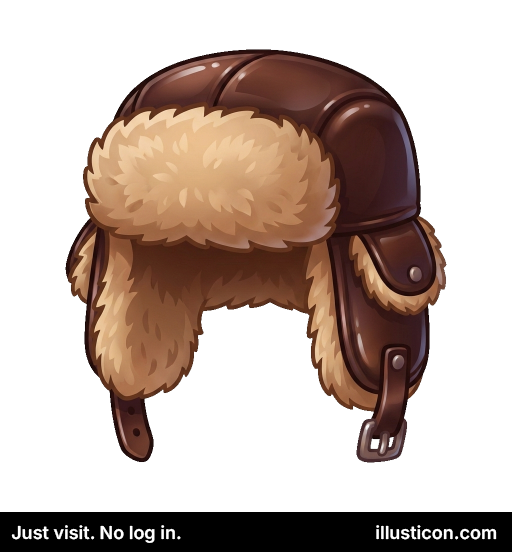 Mũ Thợ Bẫy Lót Lông Nâu