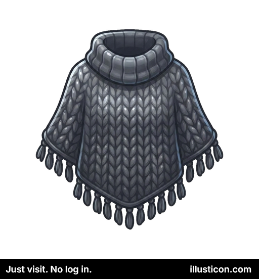 Dika Trikita Griza Ponĉo