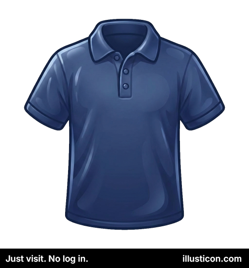 Camisa Clásica Azul con Cuello