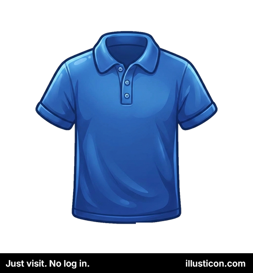Classic Blue Polo Shirt