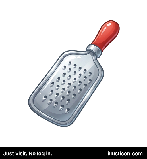 クラシックなキッチン用手動おろし金