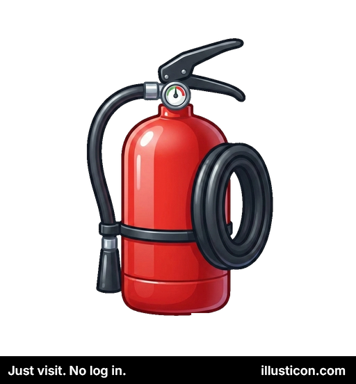 Extintor Clásico Rojo