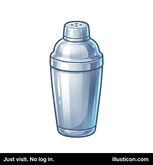 クラシックな3ピースシェーカー