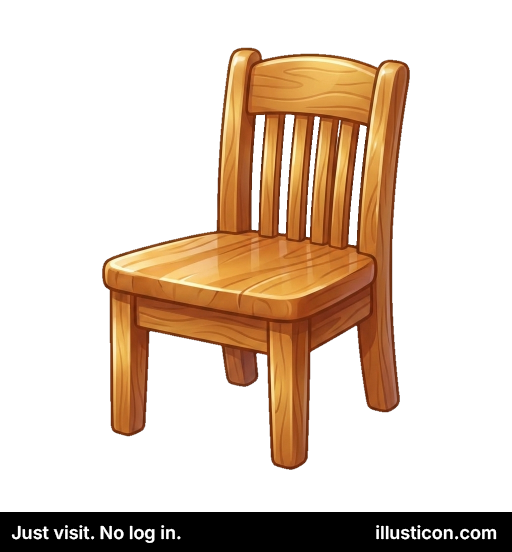 クラシックな木製ダイニングチェア