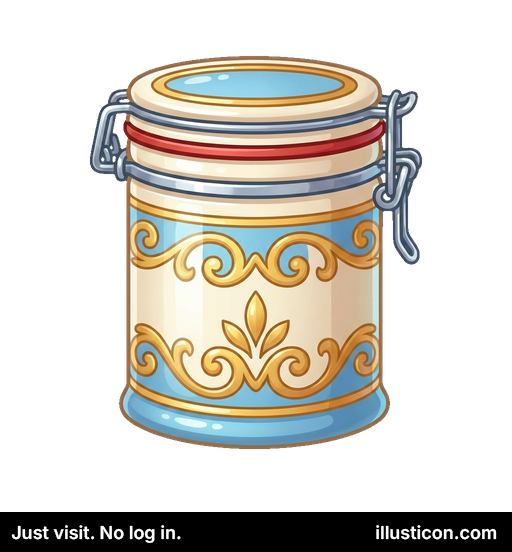 Ornamita Vitra Konserva Vazo