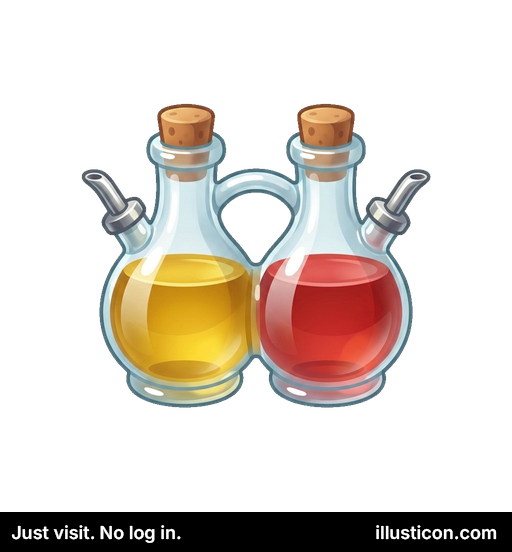 Dual Oil and Vinegar Dispenser