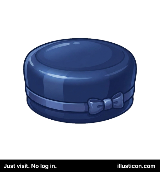 Mũ Pillbox Xanh Thanh Lịch