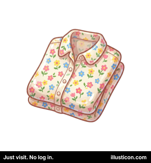 Áo Pijama Hoa Gấp Gọn