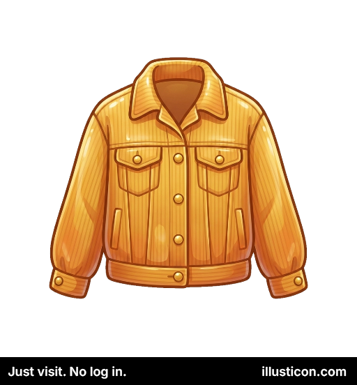 Áo Khoác Nhung Tăm Vàng Cài Nút