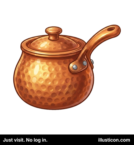 Martelita Kupra Kaserolo kun Kovrilo