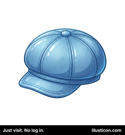 Mũ Newsboy Màu Xanh Nhạt