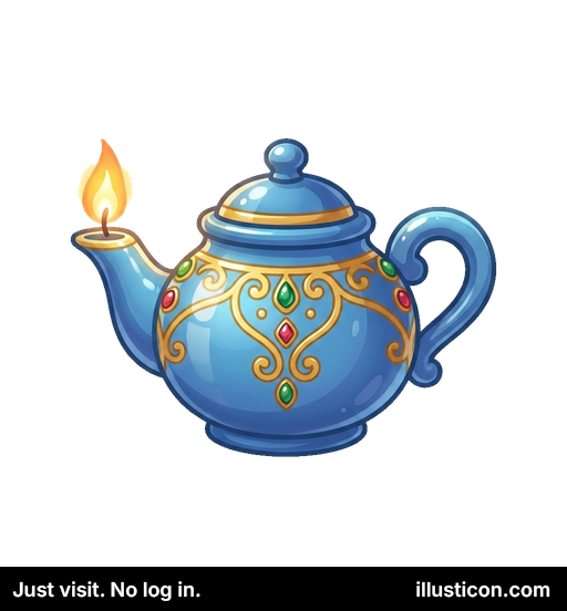 Đèn Thần Trang Trí Phép Thuật