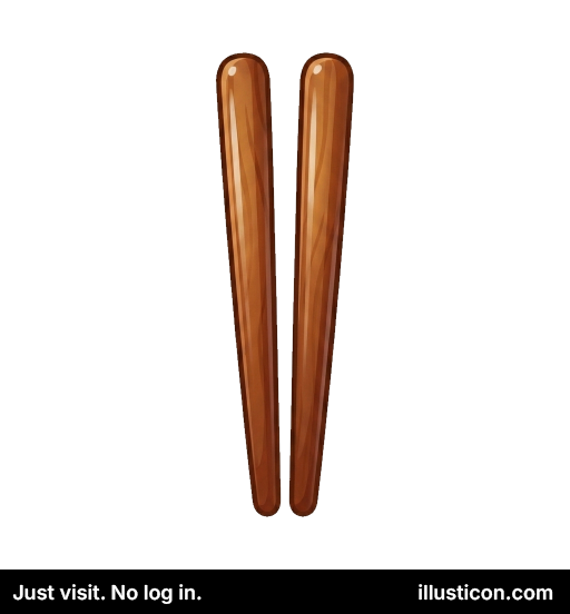 Par de Palillos de Madera