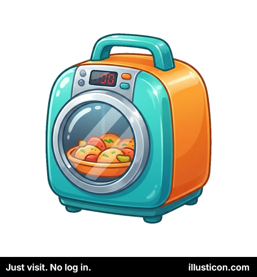 Portebla Manĝovarmiga Maŝino