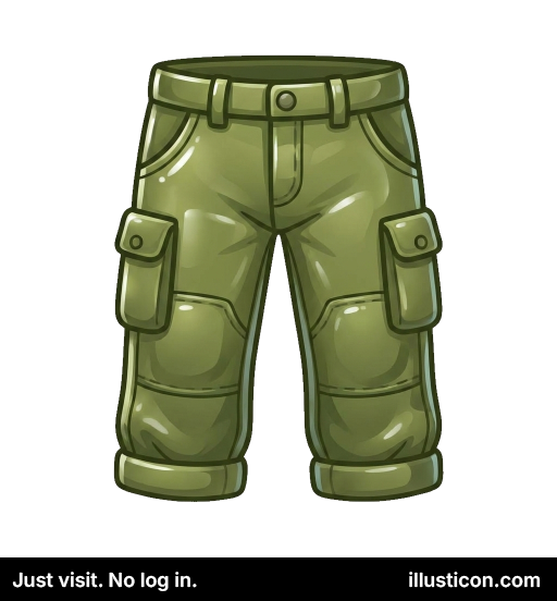 Practical Olive Cargo Pants