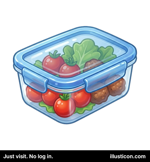 Prepared Lunch Container