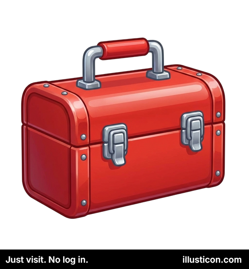 Ruĝa Metala Ilkesto