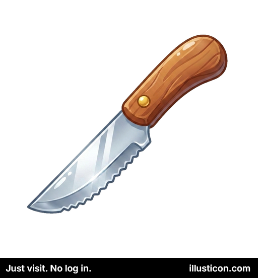 Serrated Edge Utility Knife