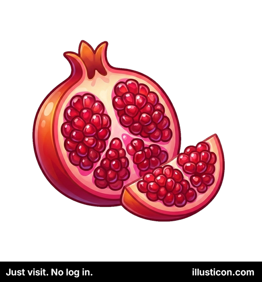 Quả Lựu Cắt Lát