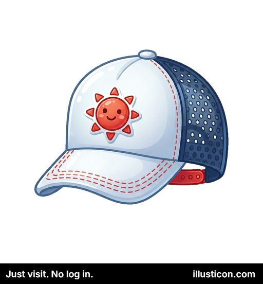 Rideta Sunĉapelo de Kamionisto