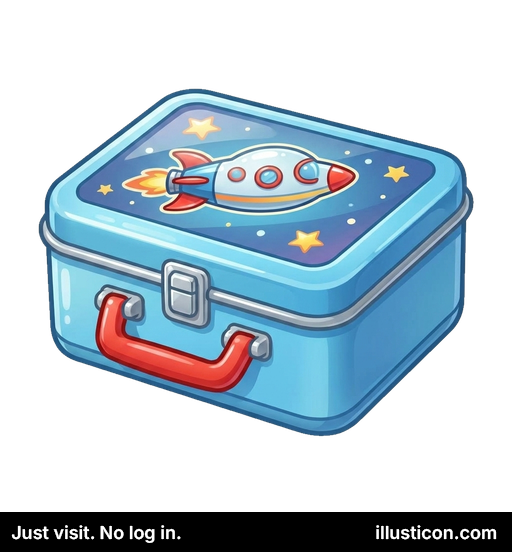 Kosma Raketo Infana Lunĉujo