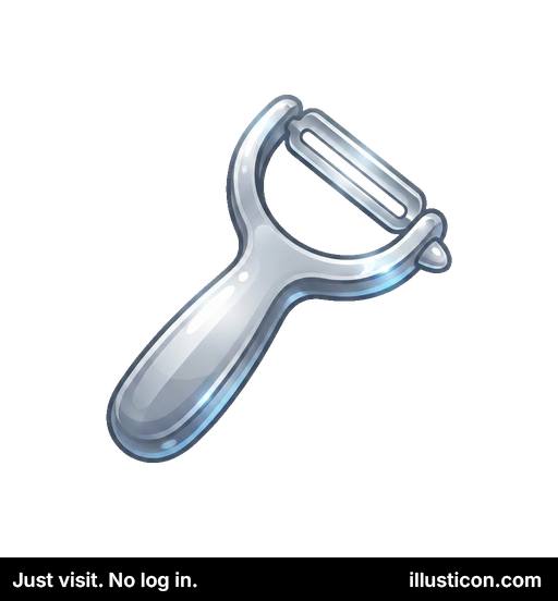 ステンレス製野菜ピーラー