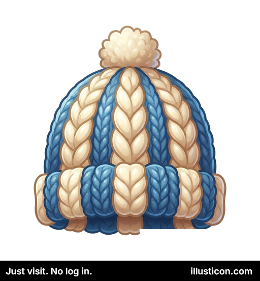 Mũ Len Mùa Đông Sọc