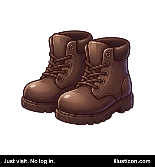 Sturdy Pair of Brown Boots