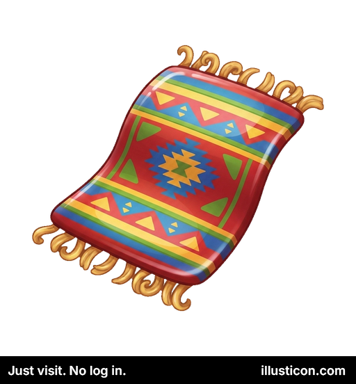 Vibrant Patterned Area Rug