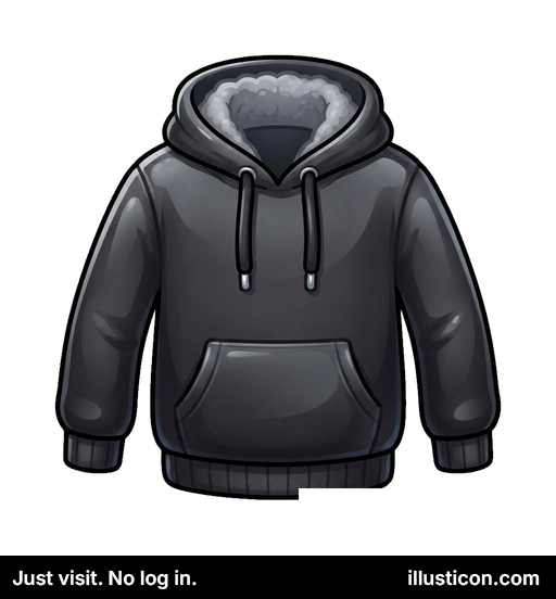 Áo Nỉ Hoodie Đen Ấm Áp