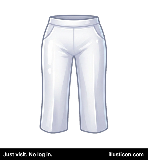 Blankaj Kapraj Pantalonoj