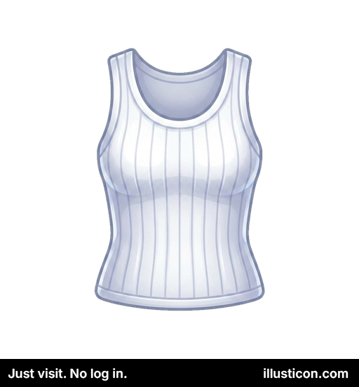 Blanka Riba Senmanika Ĉemizo