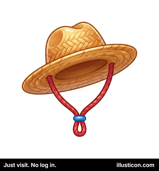 織り麦わらサンハット